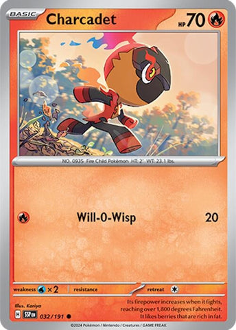 Image for Charcadet (032/191) (SV08: Surging Sparks) - Pokemon