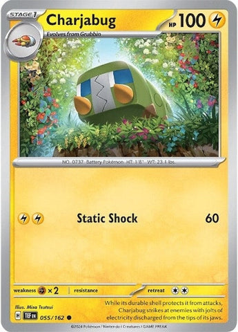 Image for Charjabug (055/162) (SV05: Temporal Forces) - Pokemon