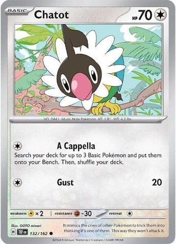 Image for Chatot (132/162) (SV05: Temporal Forces) - Pokemon