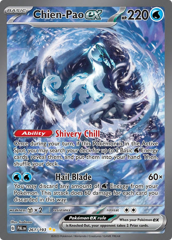Image for Chien-Pao ex (261/193) (SV02: Paldea Evolved) - Pokemon