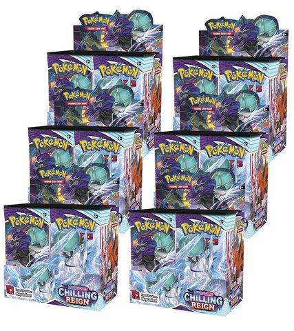 Image for Chilling Reign Booster Box Case - Pokemon