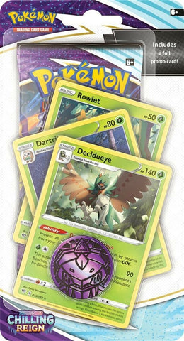Image for Chilling Reign Premium Checklane Blister [Decidueye] - Pokemon