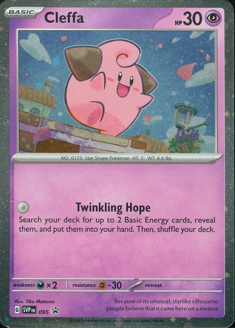 Image for Cleffa - 095 (095) (SV: Scarlet & Violet Promo Cards) - Pokemon