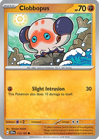 Image for Clobbopus (112/191) (SV08: Surging Sparks) - Pokemon