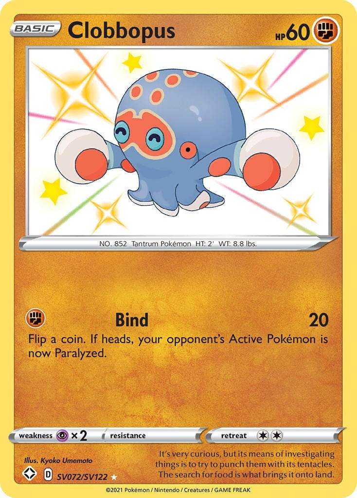 Image for Clobbopus (SV072/SV122) (Shining Fates: Shiny Vault) - Pokemon