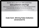 Image for Code Card - Shining Fates Collection [Cramorant V] (Shining Fates) - Pokemon