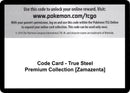 Image for Code Card - True Steel Premium Collection [Zamazenta] (SWSH03: Darkness Ablaze) - Pokemon