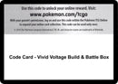 Image for Code Card - Vivid Voltage Build & Battle Box (SWSH04: Vivid Voltage) - Pokemon