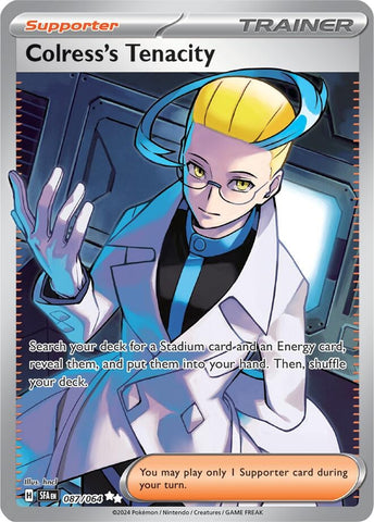 Image for Colress's Tenacity (087/064) (SV: Shrouded Fable) - Pokemon