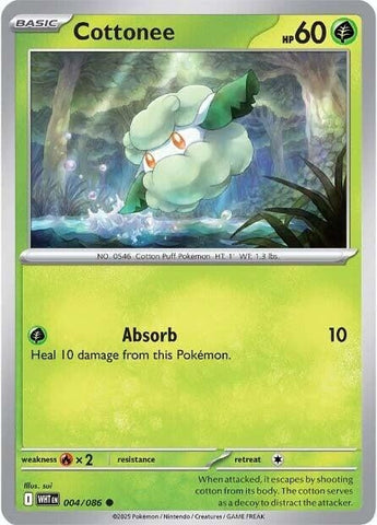 Image for Cottonee (004/086) (SV: White Flare) - Pokemon