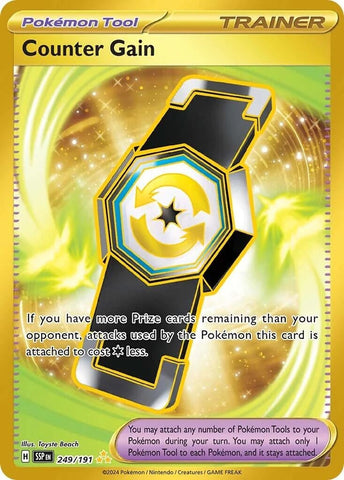 Image for Counter Gain (249/191) (SV08: Surging Sparks) - Pokemon