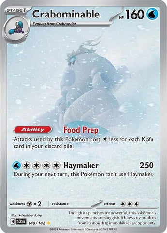 Image for Crabominable (149/142) (SV07: Stellar Crown) - Pokemon