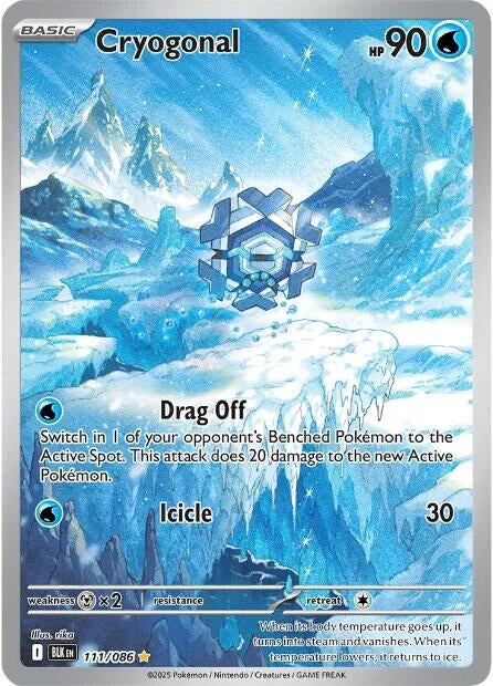 Image for Cryogonal (111/086) (SV: Black Bolt) - Pokemon