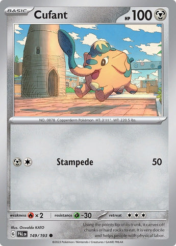 Image for Cufant (149/193) (SV02: Paldea Evolved) - Pokemon