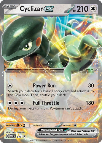 Image for Cyclizar ex - 018 (018) (SV: Scarlet & Violet Promo Cards) - Pokemon