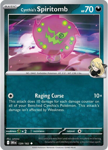 Image for Cynthia's Spiritomb (129/182) (SV10: Destined Rivals) - Pokemon