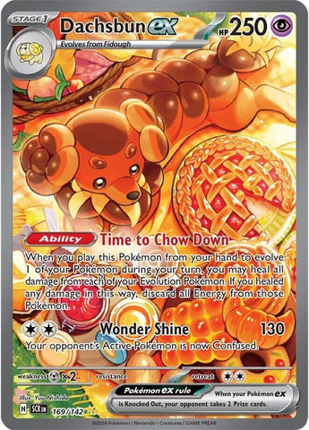 Image for Dachsbun ex (169/142) (SV07: Stellar Crown) - Pokemon
