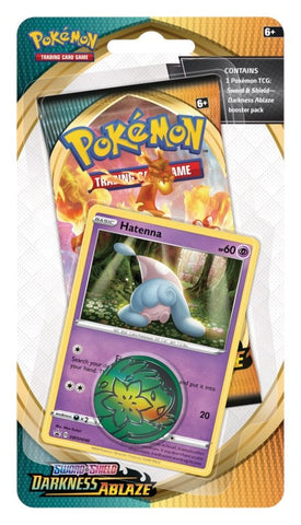 Image for Darkness Ablaze Single Pack Blister [Hatenna] - Pokemon