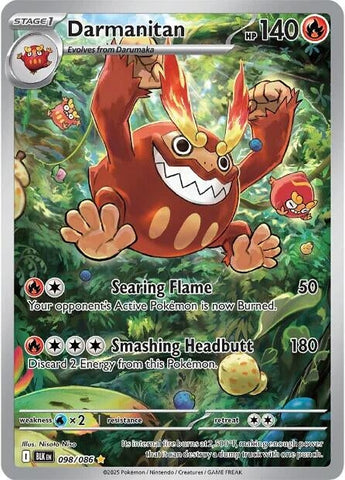Image for Darmanitan (098/086) (SV: Black Bolt) - Pokemon