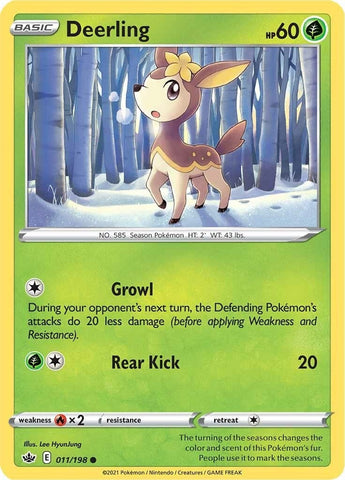 Image for Deerling (011/198) (SWSH06: Chilling Reign) - Pokemon