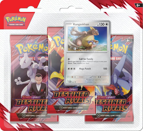 Image for Destined Rivals 3 Pack Blister [Kangaskhan] - Pokemon