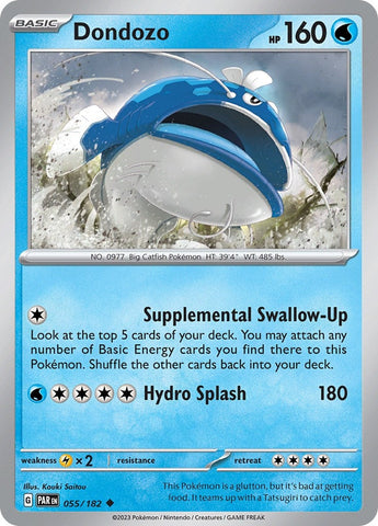 Image for Dondozo (055/182) (SV04: Paradox Rift) - Pokemon