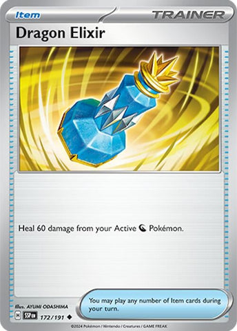 Image for Dragon Elixir (172/191) (SV08: Surging Sparks) - Pokemon