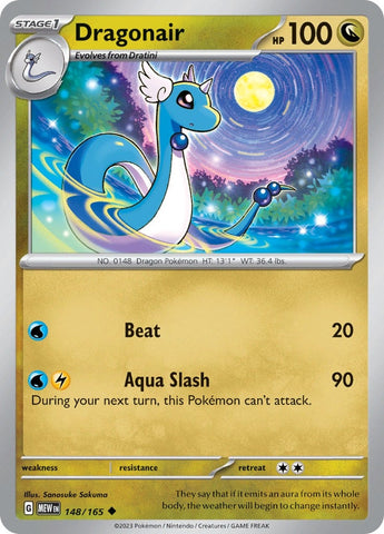 Image for Dragonair (148/165) (SV: Scarlet & Violet 151) - Pokemon