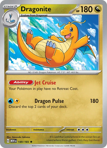 Image for Dragonite (149/165) (SV: Scarlet & Violet 151) - Pokemon