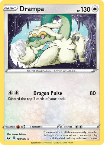 Image for Drampa (149/202) (SWSH01: Sword & Shield Base Set) - Pokemon