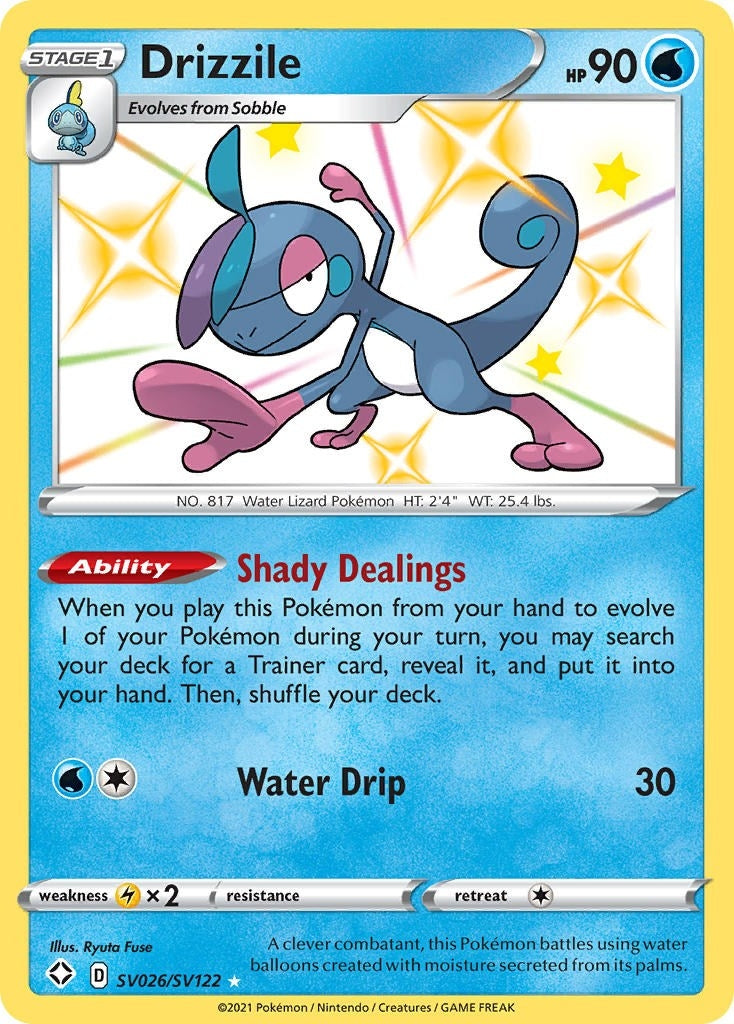 Image for Drizzile (SV026/SV122) (Shining Fates: Shiny Vault) - Pokemon