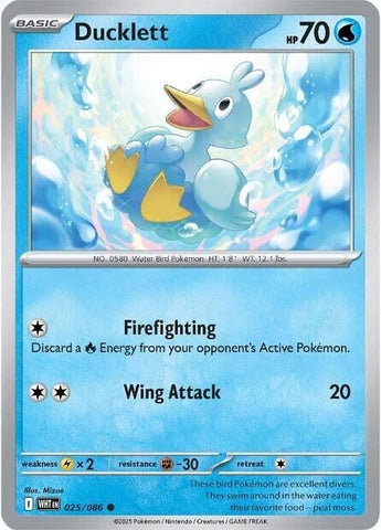 Image for Ducklett (025/086) (SV: White Flare) - Pokemon