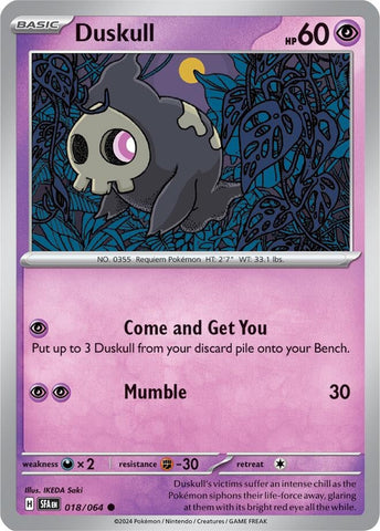 Image for Duskull (018/064) (SV: Shrouded Fable) - Pokemon