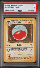 ELECTRODE - HOLO - JUNGLE - PSA 7 POKEMON Single