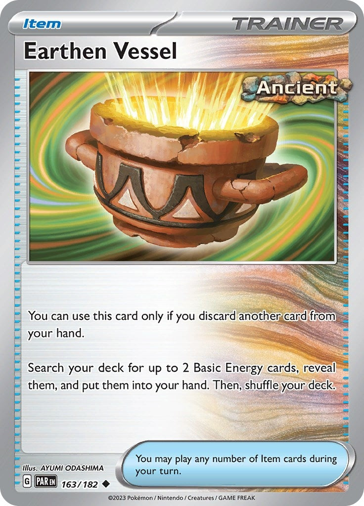 Image for Earthen Vessel (163/182) (SV04: Paradox Rift) - Pokemon