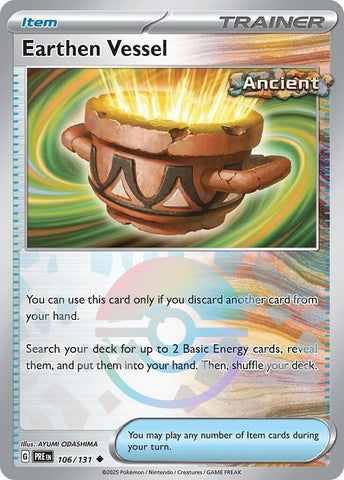 Image for Earthen Vessel (Poke Ball Pattern) (106/131) (SV: Prismatic Evolutions) - Pokemon