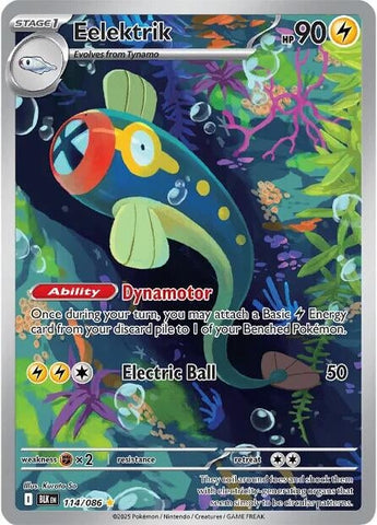 Image for Eelektrik (114/086) (SV: Black Bolt) - Pokemon