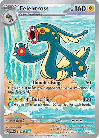 Image for Eelektross (115/086) (SV: Black Bolt) - Pokemon