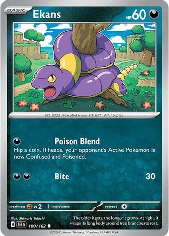 Image for Ekans (100/162) (SV05: Temporal Forces) - Pokemon