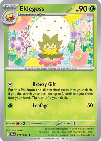 Image for Eldegoss (011/142) (SV07: Stellar Crown) - Pokemon