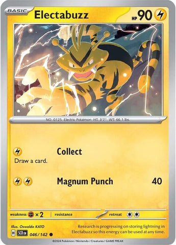 Image for Electabuzz (046/142) (SV07: Stellar Crown) - Pokemon