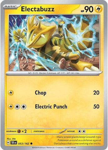 Image for Electabuzz (053/162) (SV05: Temporal Forces) - Pokemon