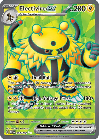 Image for Electivire ex (212/182) (SV10: Destined Rivals) - Pokemon