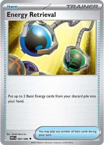 Image for Energy Retrieval (082/086) (SV: White Flare) - Pokemon