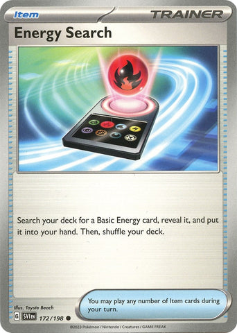 Image for Energy Search (172/198) (SV01: Scarlet & Violet Base Set) - Pokemon