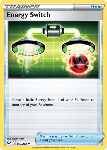 Image for Energy Switch (162/202) (SWSH01: Sword & Shield Base Set) - Pokemon