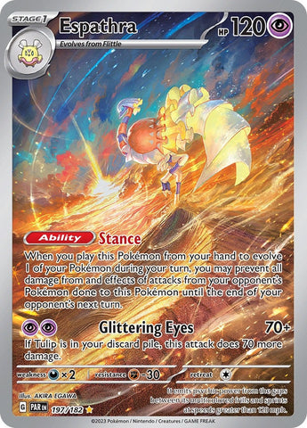 Image for Espathra (197/182) (SV04: Paradox Rift) - Pokemon