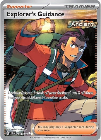 Image for Explorer's Guidance (200/162) (SV05: Temporal Forces) - Pokemon