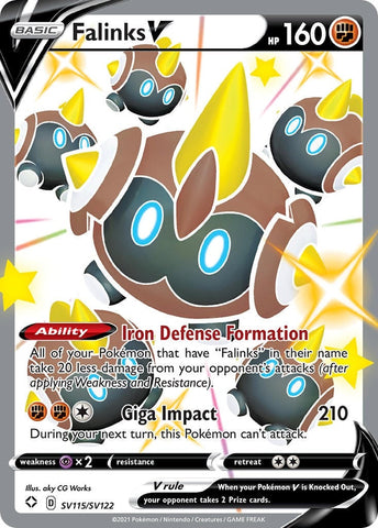 Image for Falinks V (SV115/SV122) (Shining Fates: Shiny Vault) - Pokemon