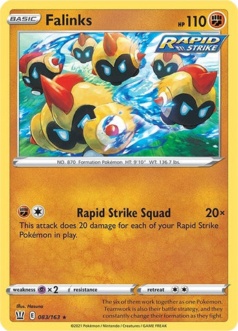 Image for Falinks (083/163) (SWSH05: Battle Styles) - Pokemon